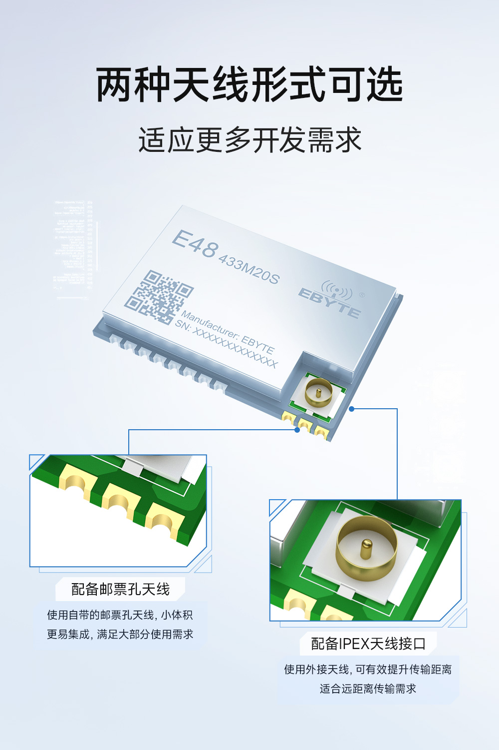 E48-433M20S 無線數(shù)傳模塊 (8)