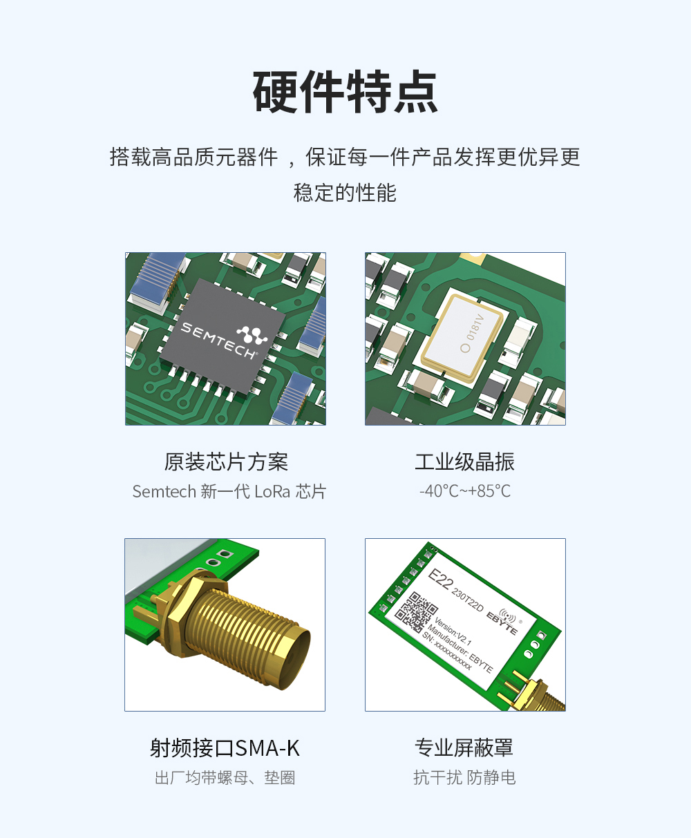 E22-230T22D LORA擴頻模塊 (2)