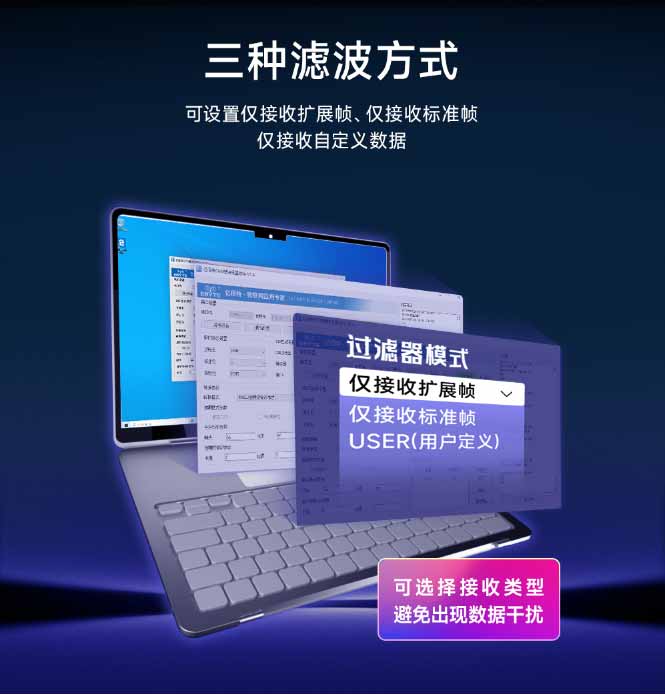 濾波--ECAN-101型CAN總線轉(zhuǎn)RS485總線設備