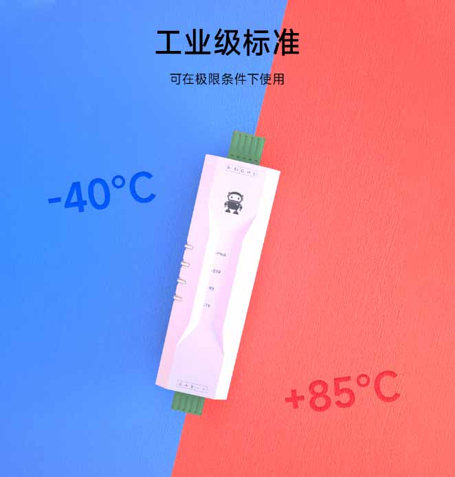 工業(yè)級-ECAN-101型CAN總線轉(zhuǎn)RS485總線設備